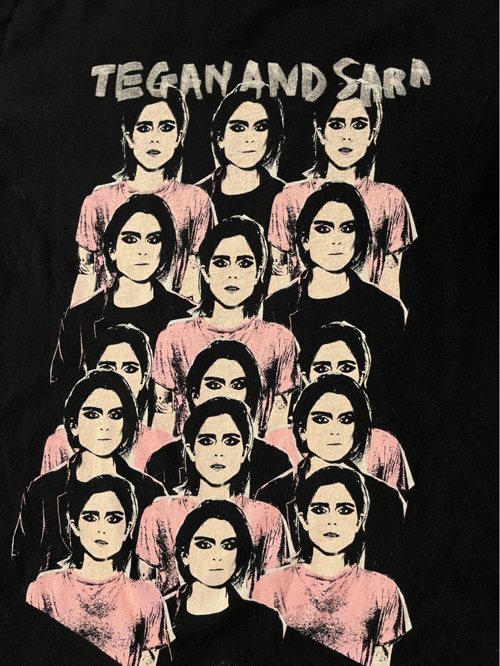 Tegan and Sara Live You To Death Tour Graphic Band Tee